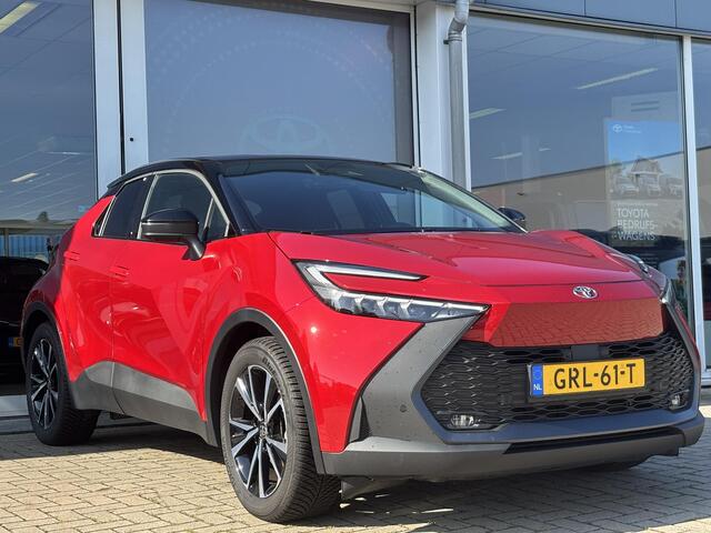 Toyota C-HR 1.8 Hybrid 140 First Edition | Zwart dak | Elek. achterklep | Blindspot | 360 Camera | Adaptive Cruise | 1e eigenaar | Toyota garantie tot 2034!