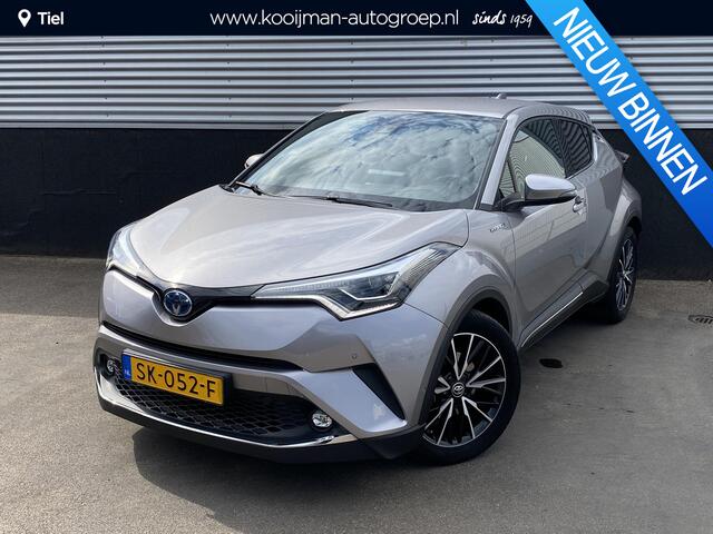Toyota C-HR 1.8 Hybrid Executive Nieuw geleverd en dealeronderhouden, 1e eign. Stoel- & Stuurwielverwarming, achteruitrij camera, adaptieve cruise control, dodehoek detectie, keyless, Navigatie