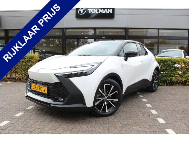 Toyota C-HR 1.8 Hybrid 140 First Edition Bi-tone | Rijklaar | Keyless | 360 Camera | Navi | Apple/Android | El. achterklep | Sensoren v+a | NL-auto