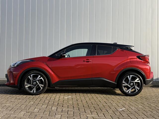 Toyota C-HR 1.8 Hybrid Style Limited Bi-Tone Trekhaak Parkeersensoren Carplay Stoel Stuur Verwarming BSM PDC