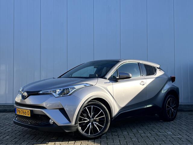 Toyota C-HR 1.8 Hybrid Executive Half Leder Stoelverwarming Navi NL auto dealer onderhouden