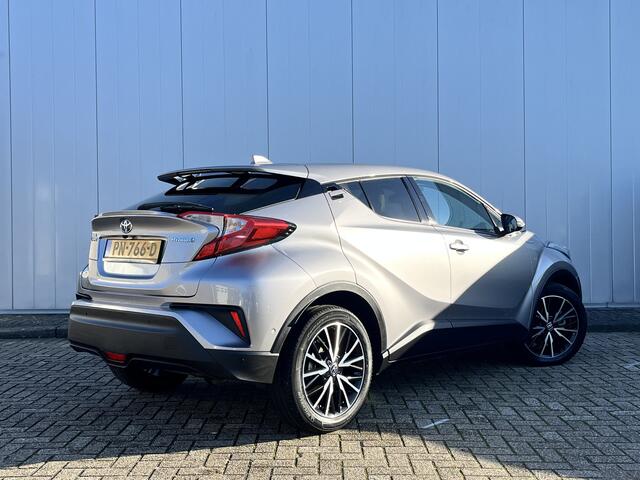 Toyota C-HR 1.8 Hybrid Executive Half Leder Stoelverwarming Navi NL auto dealer onderhouden