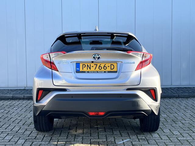 Toyota C-HR 1.8 Hybrid Executive Half Leder Stoelverwarming Navi NL auto dealer onderhouden
