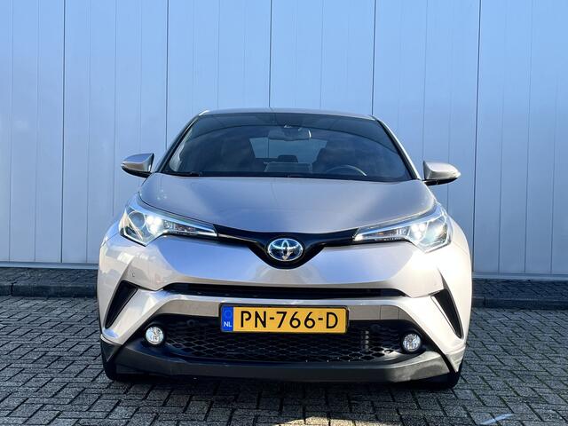 Toyota C-HR 1.8 Hybrid Executive Half Leder Stoelverwarming Navi NL auto dealer onderhouden