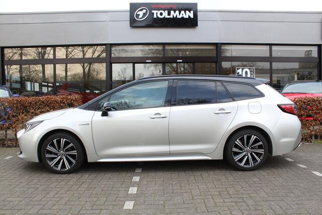 Toyota COROLLA Touring Sports 1.8 Hybrid Dynamic Bi-Tone | Rijklaar | Trekhaak | Head Up | Apple/Android | Stoel-/stuurverw. | LED | Keyless | El. achterklep | Dealer onderhouden