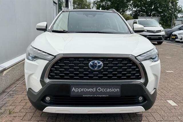 Toyota COROLLA Cross 2.0 High Power Hybrid Executive Edition Panoramadak, Dodehoekdetectie, Parkeersensoren voor + achter, Elektrische achterklep, Led, Navi, Garantie t/m 2034!