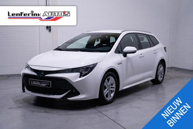 Toyota COROLLA Touring Sports 2.0 Hybrid Dynamic navigatie privateglas afneembare trekhaak allu-dakrail camera multi-stuurbediening service-boekje aanwezig schakelflippers aan het stuur key-less entry en start