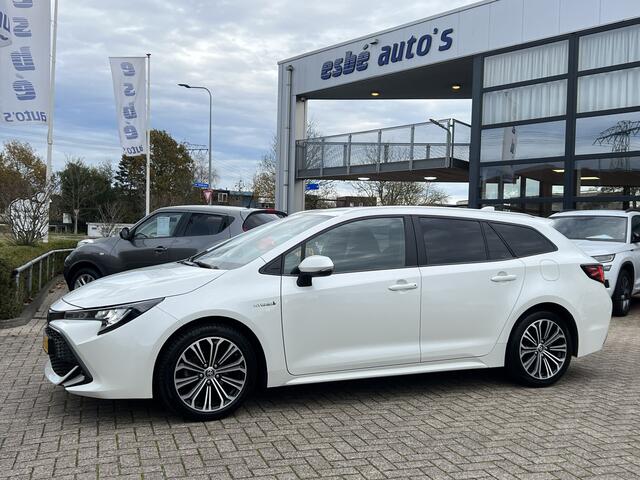 Toyota COROLLA Touring Sports 1.8 Hybrid Business Plus Navigatie* Carplay Camera Keyless Led Stoelverwarming ACC Dab 17 Inch Velgen Getint Glas NL Auto Wit Metallic