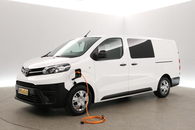 Toyota PROACE Extra Range Navigator 75 kWh L3H1 | Elektrisch | Dubbele Cabine | 6 Persoons | Airco Cruise Carplay 2xSchuifdeur Navi