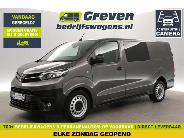 Toyota PROACE 2.0 144PK L3H1 | DC | 6-Zits | Airco | Camera | Carplay | Trekh. | Cruise | Parkeersens.