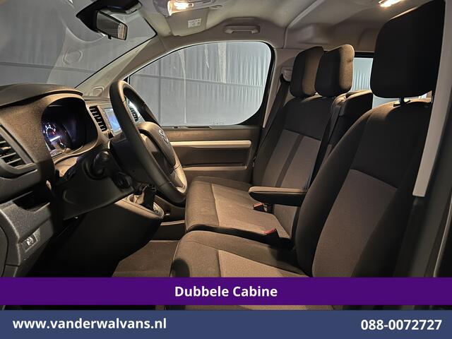 Toyota PROACE Worker 2.0 D-4D 145pk L3H1 Dubbele Cabine Euro6 Airco | 6-Zits | Navigatie | Apple Carplay Cruisecontrol, Parkeersensoren, Android auto, 2500kg trekvermogen