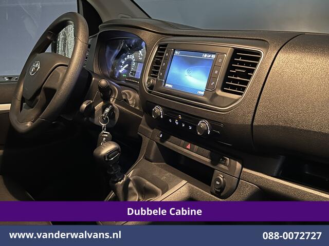 Toyota PROACE Worker 2.0 D-4D 145pk L3H1 Dubbele Cabine Euro6 Airco | 6-Zits | Navigatie | Apple Carplay Cruisecontrol, Parkeersensoren, Android auto, 2500kg trekvermogen