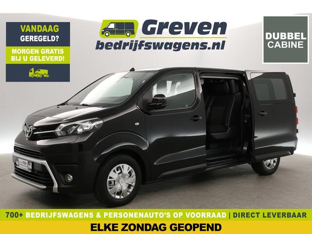 Toyota PROACE 2.0 L3H1 | DC | 360° Camera | Airco | Cruise | Navi | 2xSchuifdeur | Trekh. | Parkeersens.
