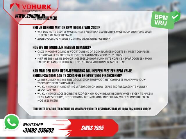 Toyota PROACE Worker (Fiat Scudo) 2.0 MJ 145 pk L3 BPM VRIJ! Adapt.Cruise/ Climate/ Keyless/ Carplay/ Camera/ PDC