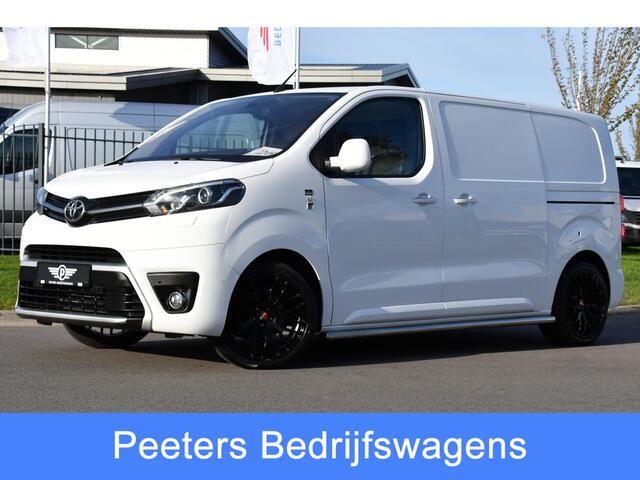 Toyota PROACE 2.0 D-4D GR Sport Edition 360 Camera, Cruise, Carplay, Head-up, 177pk, 2 x Schuifdeur, Trekhaak, Stoelverwarming, Automaat, Uniek!