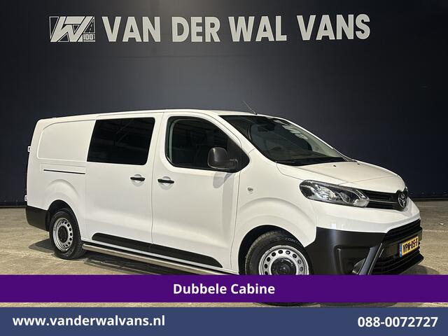 Toyota PROACE Worker 2.0 D-4D 145pk L3H1 Dubbele Cabine Euro6 Airco | 6-zits | Navigatie | Apple Carplay Cruisecontol, Android Auto, 2500kg Trekhaak, Sidebars, Parkeersensoren, Bijrijdersbank