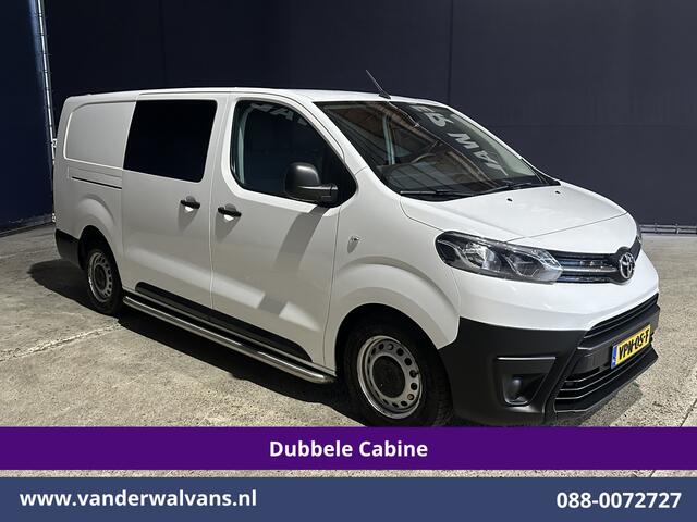 Toyota PROACE Worker 2.0 D-4D 145pk L3H1 Dubbele Cabine Euro6 Airco | 6-zits | Navigatie | Apple Carplay Cruisecontol, Android Auto, 2500kg Trekhaak, Sidebars, Parkeersensoren, Bijrijdersbank