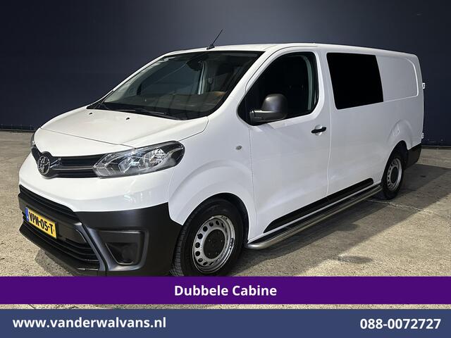 Toyota PROACE Worker 2.0 D-4D 145pk L3H1 Dubbele Cabine Euro6 Airco | 6-zits | Navigatie | Apple Carplay Cruisecontol, Android Auto, 2500kg Trekhaak, Sidebars, Parkeersensoren, Bijrijdersbank