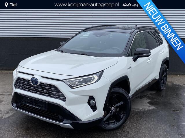 Toyota RAV4 2.5 Hybrid Bi-Tone 2WD Navigatie, Stoelverwarming, JBL, LED, LMV, Parkeersensoren voor + achter, Elektr. bedienbare achterklep