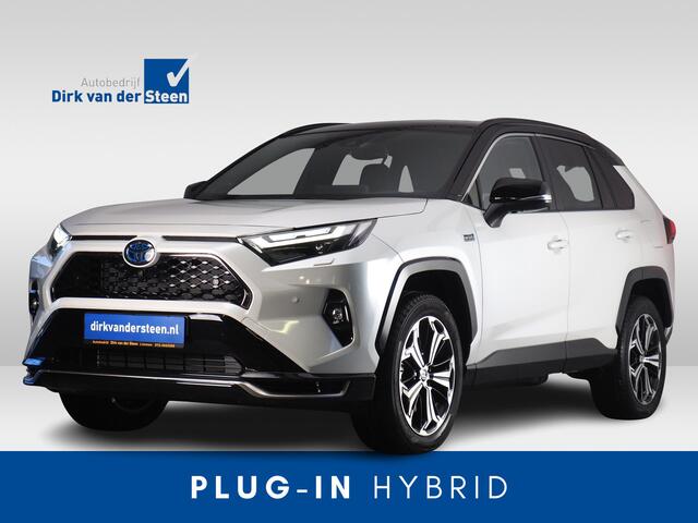 Toyota RAV4 2.5 Plug-in Hybrid AWD Bi-Tone Plus | 360° Camera | Dodehoekdetectie | Noodremassistent | JBL | Adaptive Cruise Control | Actieve parkeersensoren | Lane Assist | Achteropkomend verkeer waarschuwing | Inc. 220v Laadka