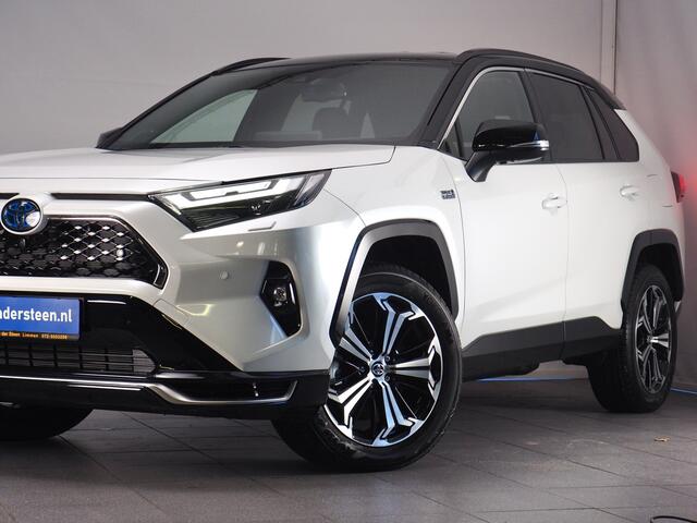Toyota RAV4 2.5 Plug-in Hybrid AWD Bi-Tone Plus | 360° Camera | Dodehoekdetectie | Noodremassistent | JBL | Adaptive Cruise Control | Actieve parkeersensoren | Lane Assist | Achteropkomend verkeer waarschuwing | Inc. 220v Laadka