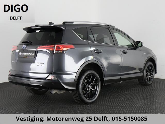 Toyota RAV4 2.5 HYBRID BLACK EDITION AUTOMAAT GARANTIE 6-2028 NAVI.PDC.CAMERA.18 INCH. SLECHTS 99.000 KM.