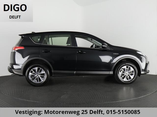 Toyota RAV4 2.5 HYBRID DYNAMIC BLACK GARANTIE 10-2027 NAVI.ADAPTIVE CRUISE.PDC VOOR+ACHTER 100% ONDERHOUDEN