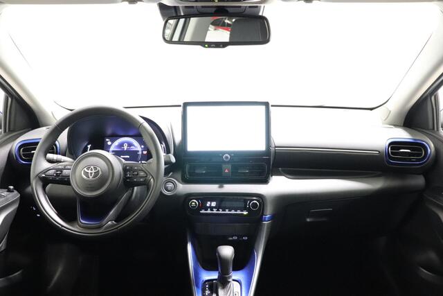 Toyota YARIS 1.5 Hybrid van Ekris Blue Line Edition, Stoelverwarming voorstoelen, Apple Carplay/Android Auto, Cruise & Climate control, Parkeercamera!