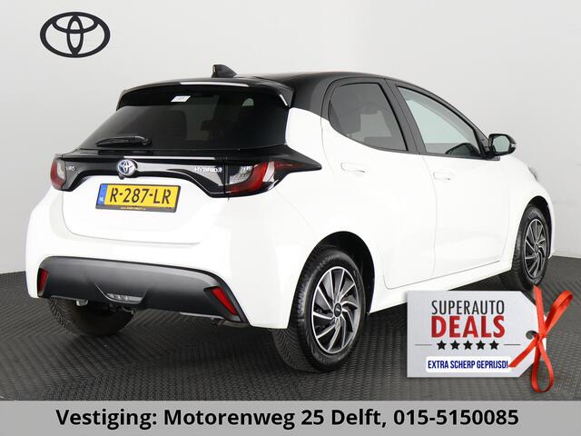 Toyota YARIS 1.5 HYB 1e EIG GARANTIE TOT 11-2032* BLACK & WHITE BIJNA 2023. CLOUD NAVI.CLIMA.CRUISE