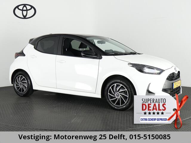 Toyota YARIS 1.5 HYBRID AUTOMAAT BLACK & WHITE GARANTIE 8-2033 NAVIGATIE.CLIMA.CRUISE