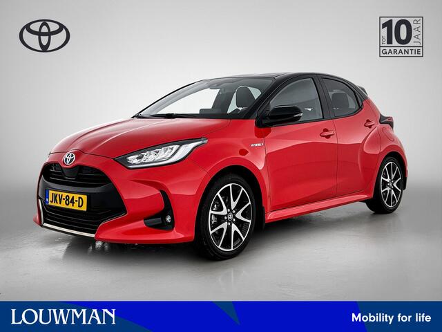 Toyota YARIS 1.5 Hybrid Launch Edition Full option | HUD | 18'' | Stoelverwarming | Carplay & Android Auto | Zwart dak