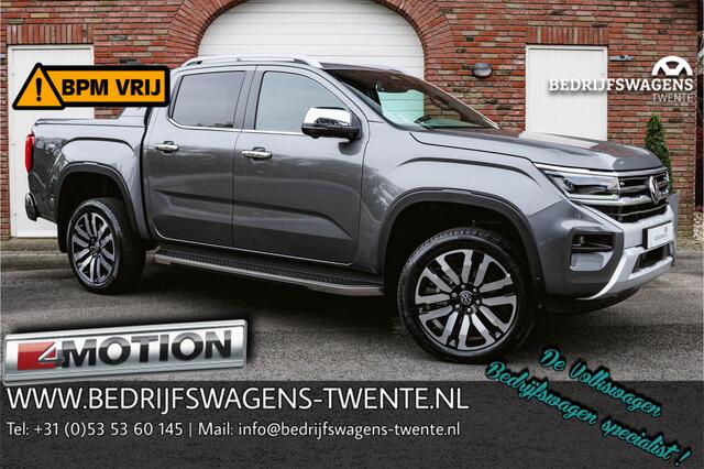 Volkswagen AMAROK 3.0 TDI V6 240PK 4-Motion Aventura IQ LED | Side Steps | Elek Rolkoffer | 2-zits. |