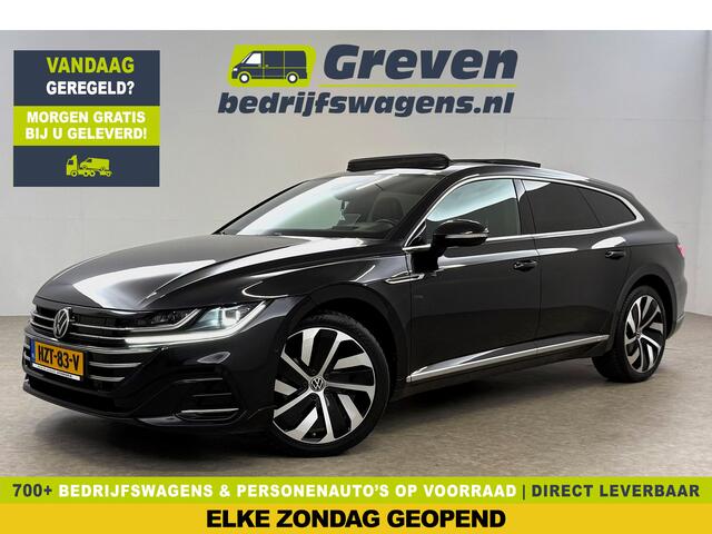 Volkswagen Arteon 1.4 TSI eHybrid R-Line 293PK Pano ACC LED Carplay Sfeer Trekhaak Camera Clima Head up Display Virtual Navi PDC 19"LMV