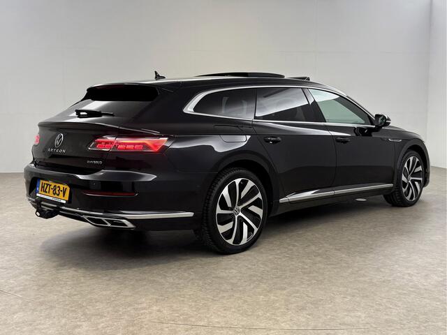 Volkswagen Arteon 1.4 TSI eHybrid R-Line 293PK Pano ACC LED Carplay Sfeer Trekhaak Camera Clima Head up Display Virtual Navi PDC 19"LMV