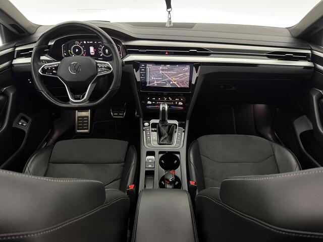 Volkswagen Arteon 1.4 TSI eHybrid R-Line 293PK Pano ACC LED Carplay Sfeer Trekhaak Camera Clima Head up Display Virtual Navi PDC 19"LMV