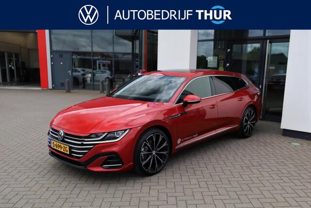 Volkswagen Arteon Shooting Brake 2.0 TSI R-Line Business+ 190PK / 140kW 7 versn. DSG, Assistentiepakket, Designpakket, Licht & zicht-pakket, Comfort+ pakket, Decor inleg 'black carbon', IQ. Light, Stuurwiel verwarmd 20"inch lichtmetalen Velgen, etc.