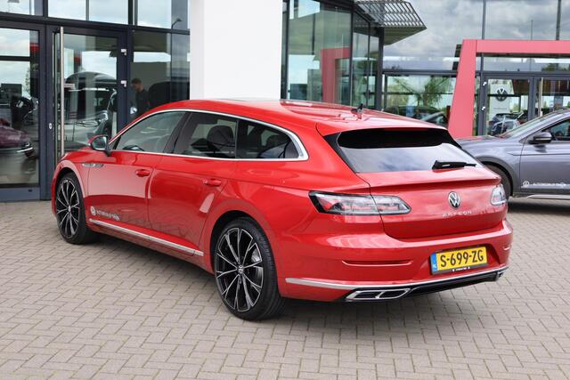 Volkswagen Arteon Shooting Brake 2.0 TSI R-Line Business+ 190PK / 140kW 7 versn. DSG, Assistentiepakket, Designpakket, Licht & zicht-pakket, Comfort+ pakket, Decor inleg 'black carbon', IQ. Light, Stuurwiel verwarmd 20"inch lichtmetalen Velgen, etc.