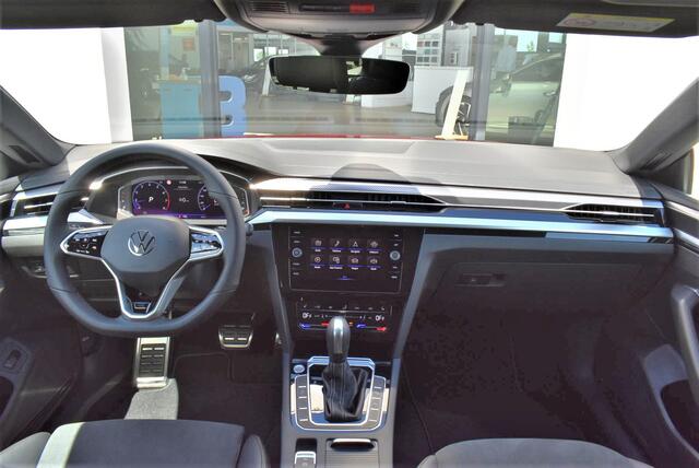 Volkswagen Arteon Shooting Brake 2.0 TSI R-Line Business+ 190PK / 140kW 7 versn. DSG, Assistentiepakket, Designpakket, Licht & zicht-pakket, Comfort+ pakket, Decor inleg 'black carbon', IQ. Light, Stuurwiel verwarmd 20"inch lichtmetalen Velgen, etc.