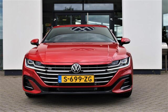 Volkswagen Arteon Shooting Brake 2.0 TSI R-Line Business+ 190PK / 140kW 7 versn. DSG, Assistentiepakket, Designpakket, Licht & zicht-pakket, Comfort+ pakket, Decor inleg 'black carbon', IQ. Light, Stuurwiel verwarmd 20"inch lichtmetalen Velgen, etc.