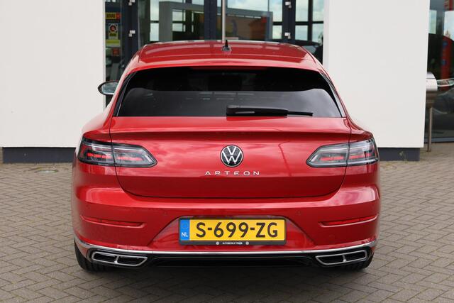 Volkswagen Arteon Shooting Brake 2.0 TSI R-Line Business+ 190PK / 140kW 7 versn. DSG, Assistentiepakket, Designpakket, Licht & zicht-pakket, Comfort+ pakket, Decor inleg 'black carbon', IQ. Light, Stuurwiel verwarmd 20"inch lichtmetalen Velgen, etc.