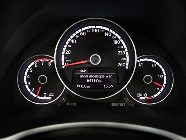 Volkswagen BEETLE (NEW) Cabriolet 1.2 TSI Design BMT Beige Leer Stoelverwarming Airco-ecc PDC 17 inch Circle Black sportvelgen Cruisecontrol Windscherm Boekjes Zeer nette staat Elektrische kap