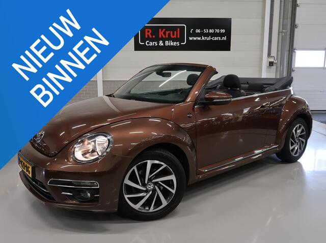Volkswagen BEETLE (NEW) Cabriolet 1.2 TSI Sound 2018 Camera Navigatie App Connect Stoelverwarming Airco-ECC Windscherm Boekjes 17 inch Sportvelgen PDC Bluetooth Cruisecontrol