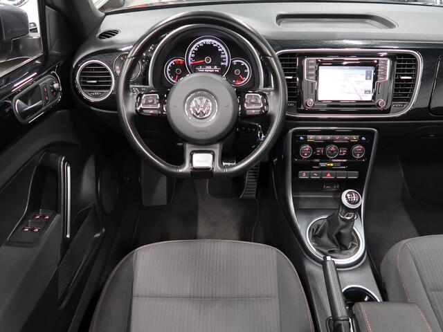 Volkswagen BEETLE (NEW) Cabriolet 1.2 TSI Sound 2018 App connect Navigatie Stoelverwarming Cruise control Sportvelgen 17 inch Airco-ecc Elektrische kap Alle rekeningen aanwezig Zeer nette staat Facelift model Cabrio Lage kilometerstand