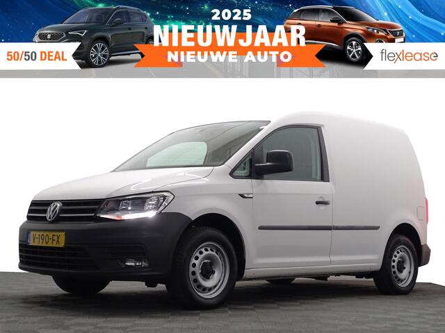 Volkswagen CADDY 2.0 TDI Euro 6 Comfortline- RVS Kastinrichting, Carplay, Navi, Clima, Cruise, Grijs kenteken