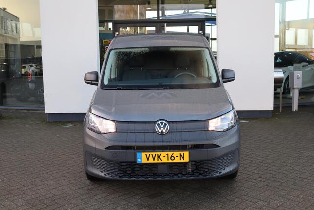 Volkswagen CADDY Cargo 2.0 TDI Exclusive 16" LMV achteruitrijcamera ergo stoel lat om lat navigatie multifunctioneel stuurwiel cruise control dichte achterdeuren laadvloer trekhaak