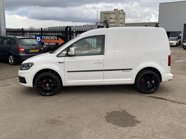 Volkswagen CADDY 1.6 TDI L1H1 Trendline K-EDITION, EURO 5, AIRCO, SCHUIFDEUR RECHTS, ELEK-RAMEN, BLUETOOTH-RADIO-USB-AUX-SD, AIRBAGS, CENT-VERGRENDELING, DAKDRAGERS, LM-VELGEN, TREKHAAK, APK TOT 25-06-26