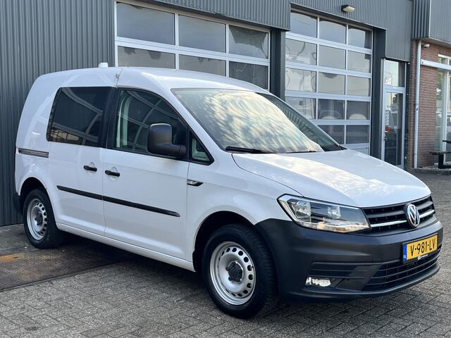 Volkswagen CADDY 2.0 TDI L1H1 2x Schuifdeur Airco Cruise controle Trekhaak 1400kg trekgewicht Telefoon verbinding kastinrichting Ladekasten 1e eigenaar 2-Persoons Euro 6