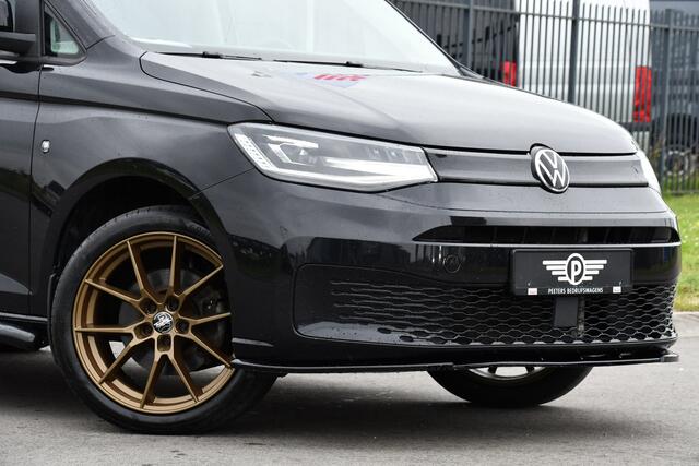 Volkswagen CADDY Cargo 2.0 TDI black Edition Camera, Cruise, Carplay, Stoelverwarming, Automaat, 122PK, Sensoren, LED, Multimedia, UNIEK!