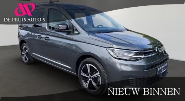 Volkswagen CADDY 1.5 TSI 5p Style Led Koplampen Leer Alcantara ACC Dakrails 17 Inch