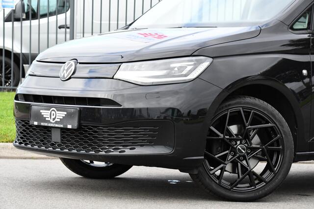 Volkswagen CADDY Cargo 2.0 TDI Black Edition Virtual, Camera, Stoelverwarming, 122pk, Automaat, LED, Trekhaak, Carplay, Uniek!